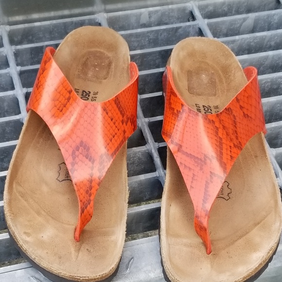 Birkenstock Snake Print Sandals - Picture 2 of 6